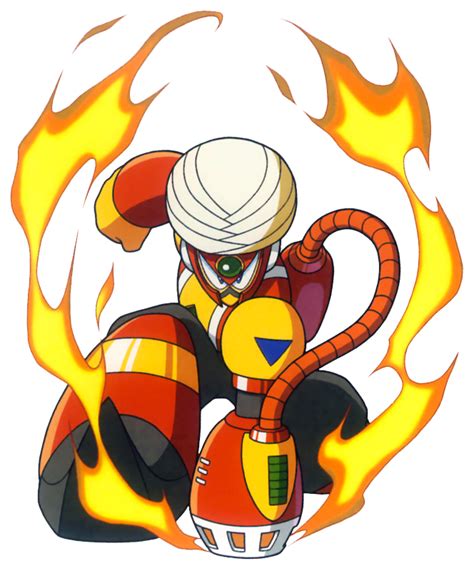 flame man mega man 6